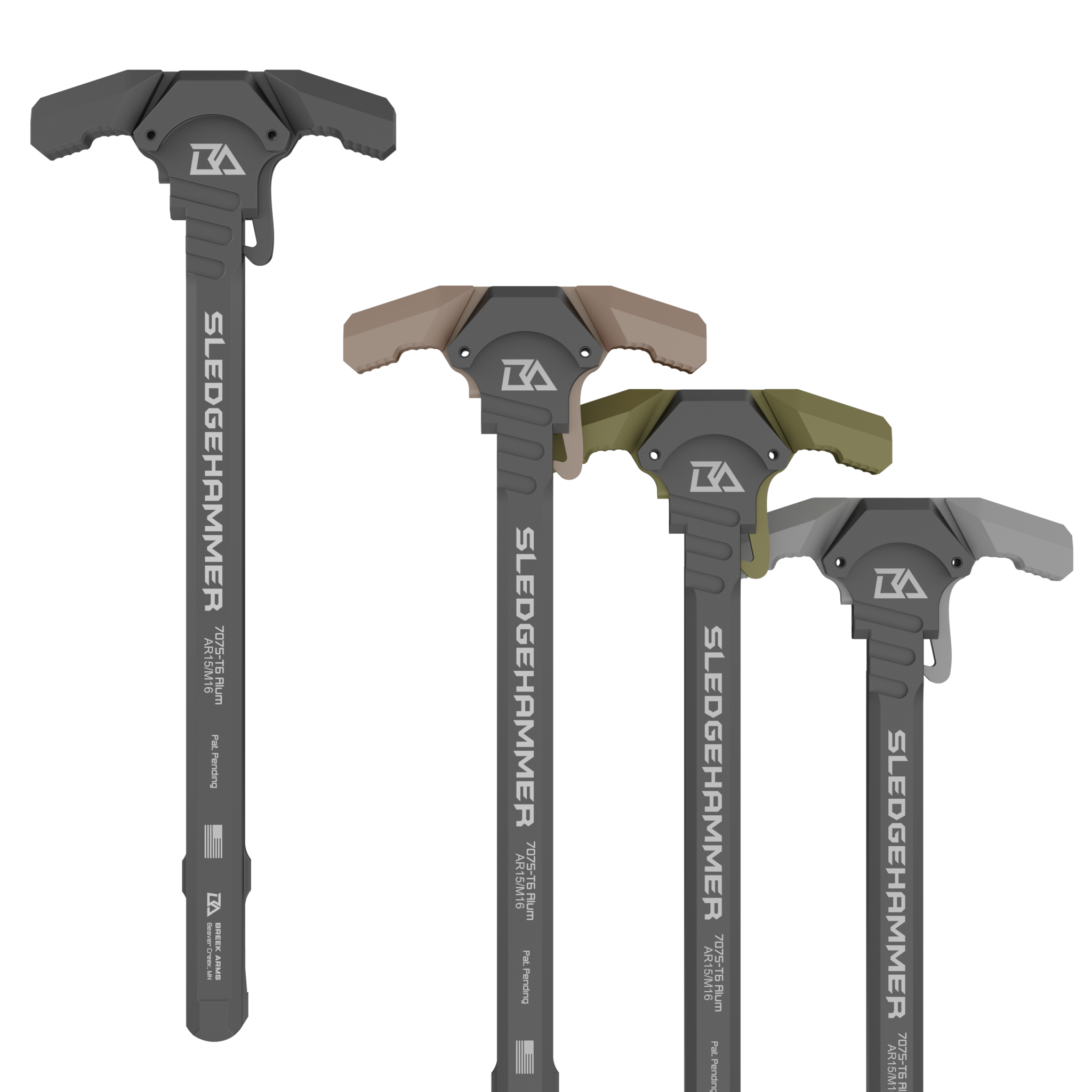 ANECHOIC - The Sledgehammer AR-15 Gas Blocking Charging Handle